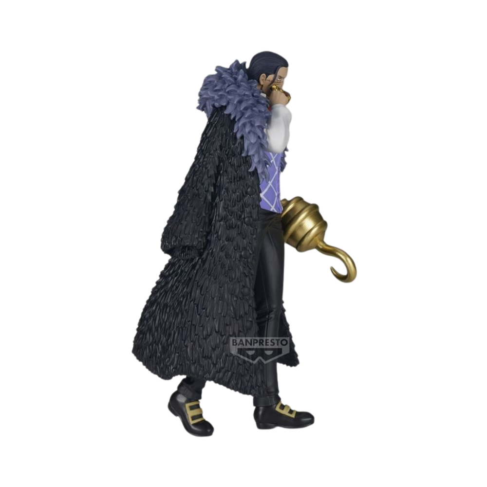 One Piece – Crocodile THE SHUKKO Figure by Banpresto | Desert King Anime Collectible Statue