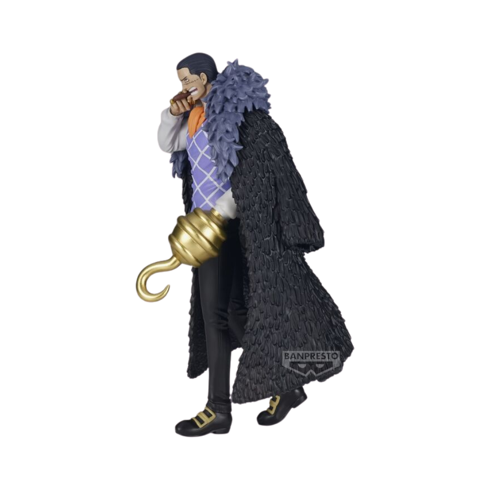 One Piece – Crocodile THE SHUKKO Figure by Banpresto | Desert King Anime Collectible Statue