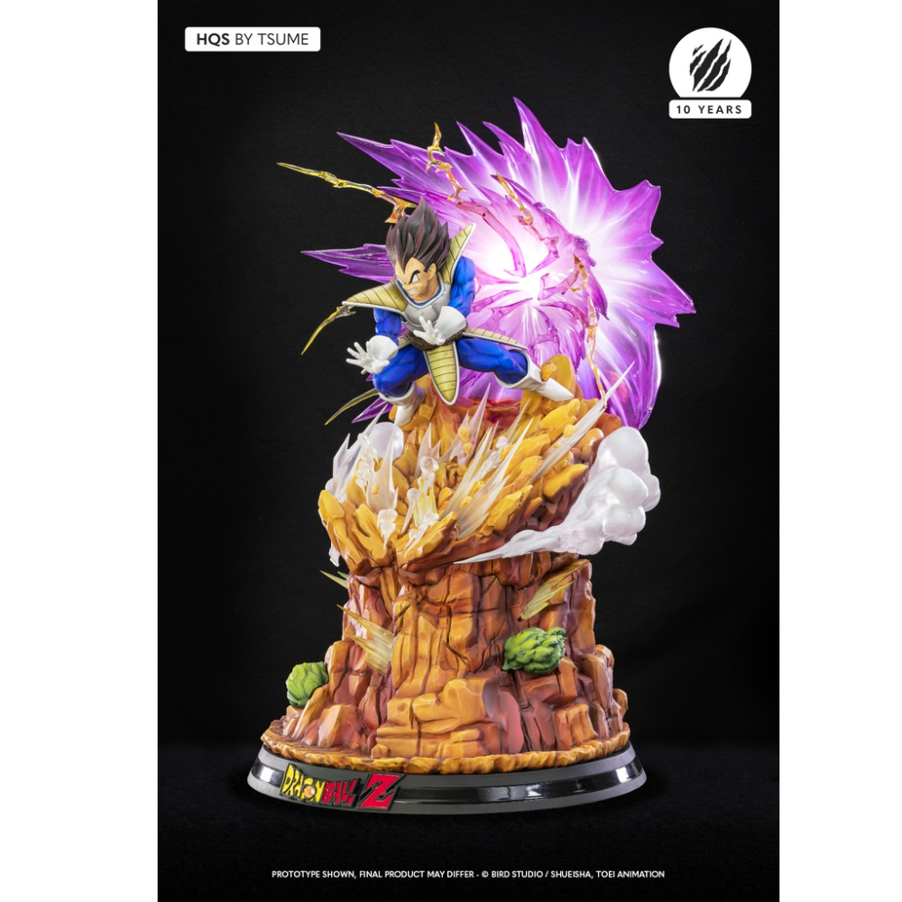 Dragon Ball Z – Vegeta Galick Gun HQS 1/6 Scale Limited Edition Statue by Tsume | Premium Collectible Anime Figure