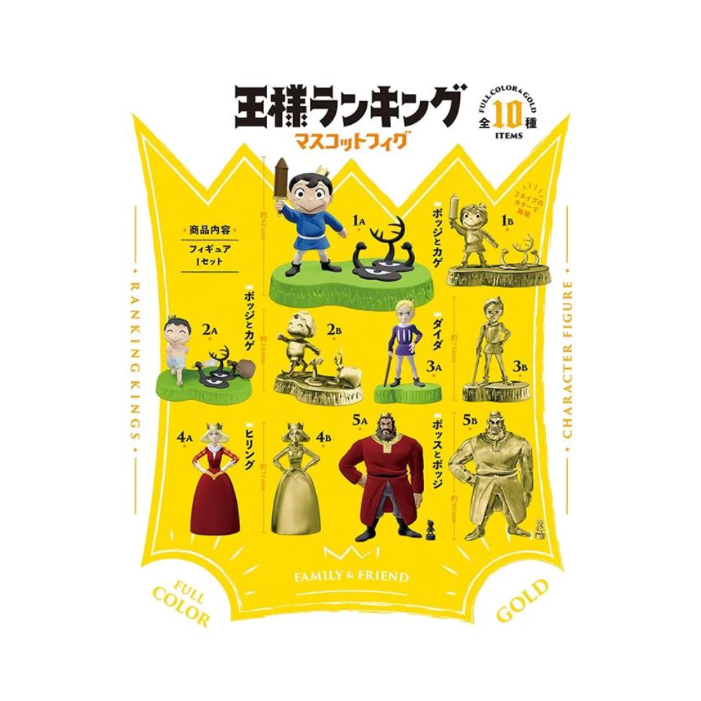 Ranking of Kings RANKING KINGS CHARACTER FIGURE Mini Figure By F-Toys