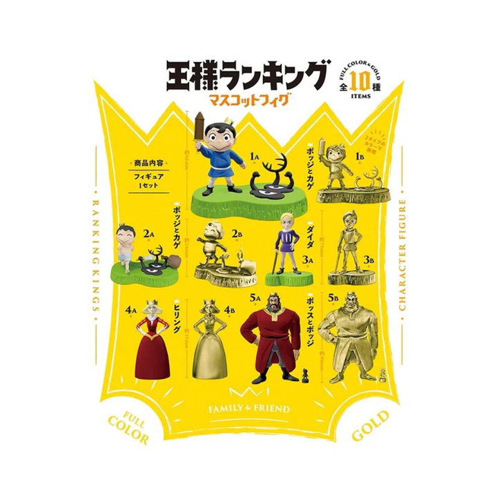 Ranking of Kings RANKING KINGS CHARACTER FIGURE Mini Figure By F-Toys