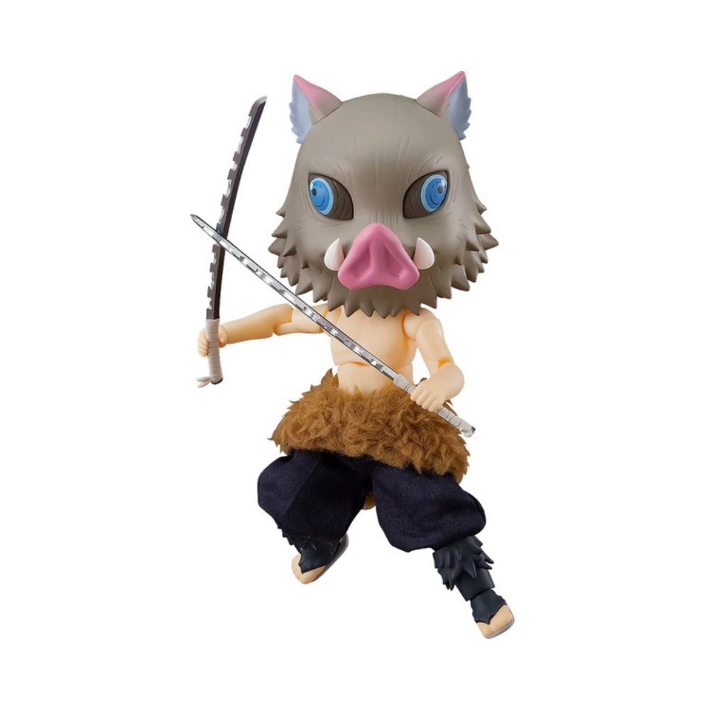 Demon Slayer: Kimetsu no Yaiba – Inosuke Hashibira Nendoroid Doll by Good Smile Company | Poseable Collectible Figure