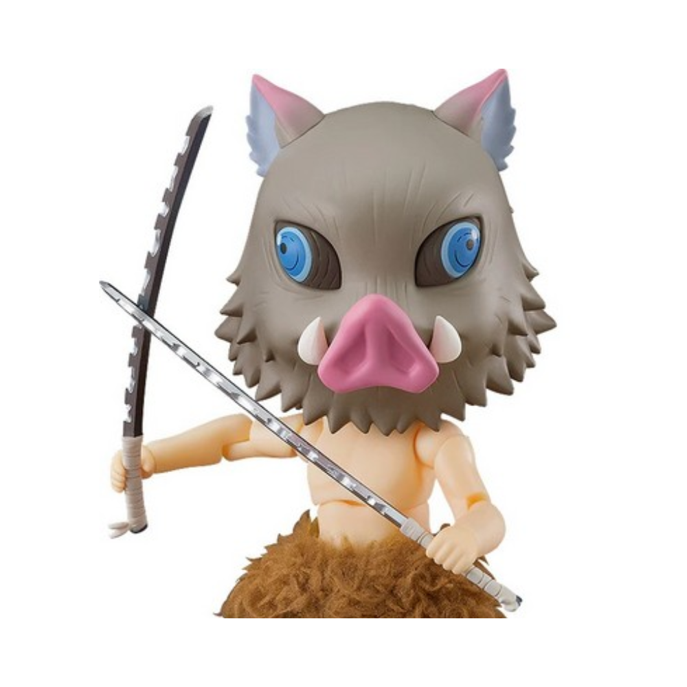 Demon Slayer: Kimetsu no Yaiba – Inosuke Hashibira Nendoroid Doll by Good Smile Company | Poseable Collectible Figure