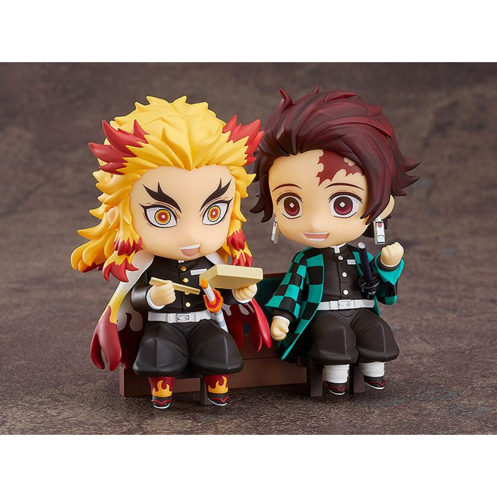 Demon Slayer: Kimetsu no Yaiba – Mugen Train Passenger Seat Nendoroid Swacchao! Accessories Set by Good Smile Company | Display Diorama Accessory