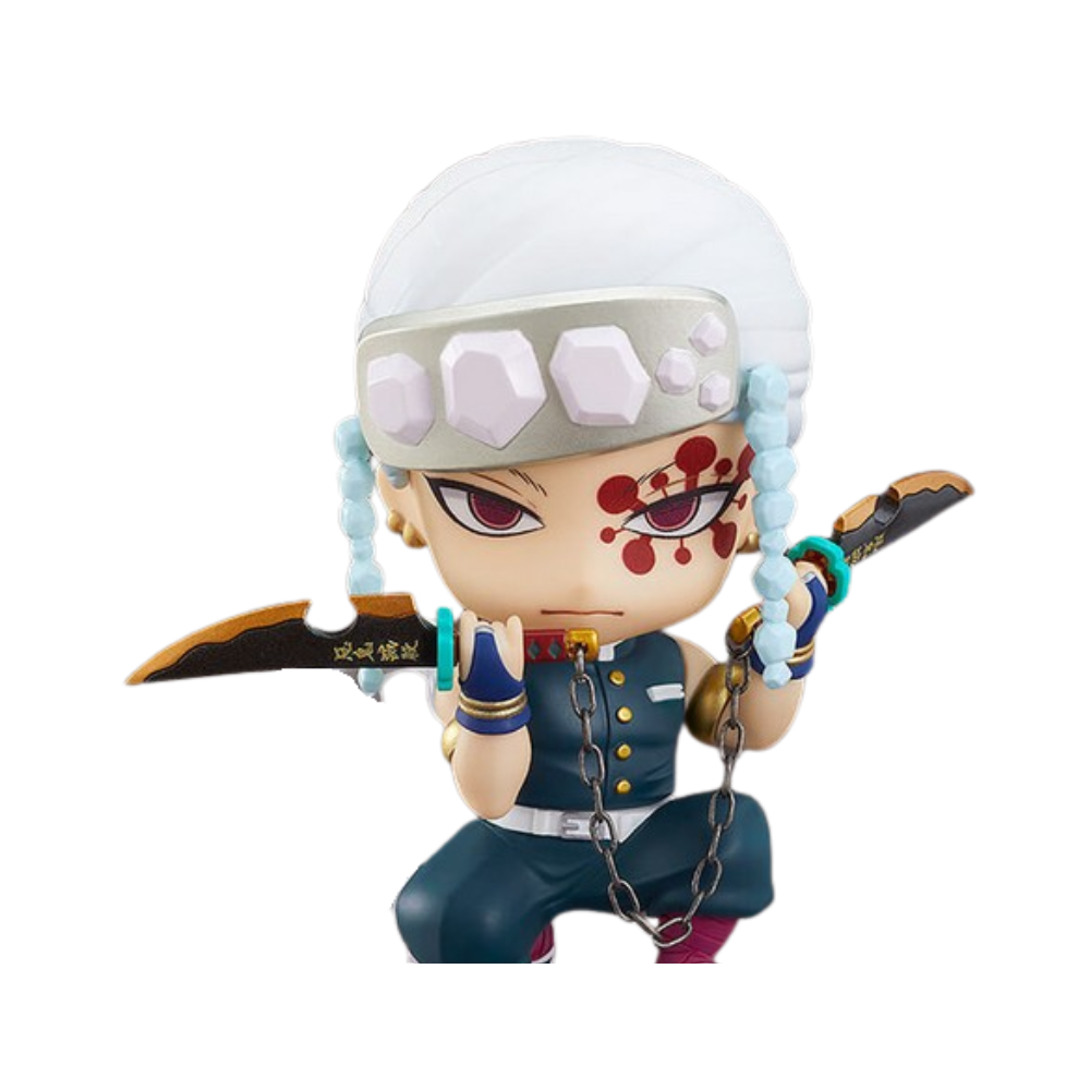 Demon Slayer: Kimetsu no Yaiba – Tengen Uzui Nendoroid Action Figure by Good Smile Company | Poseable Collectible Figure