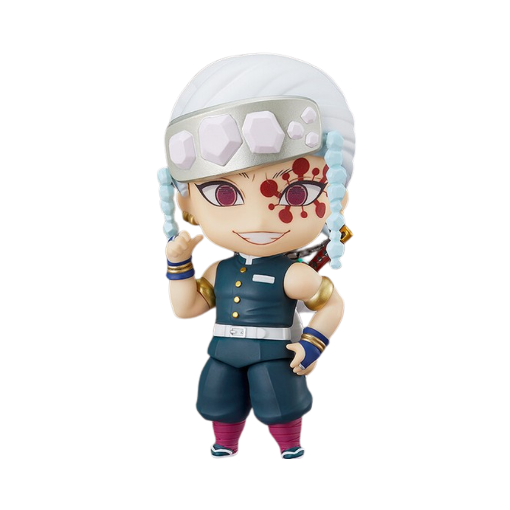 Demon Slayer: Kimetsu no Yaiba – Tengen Uzui Nendoroid Action Figure by Good Smile Company | Poseable Collectible Figure