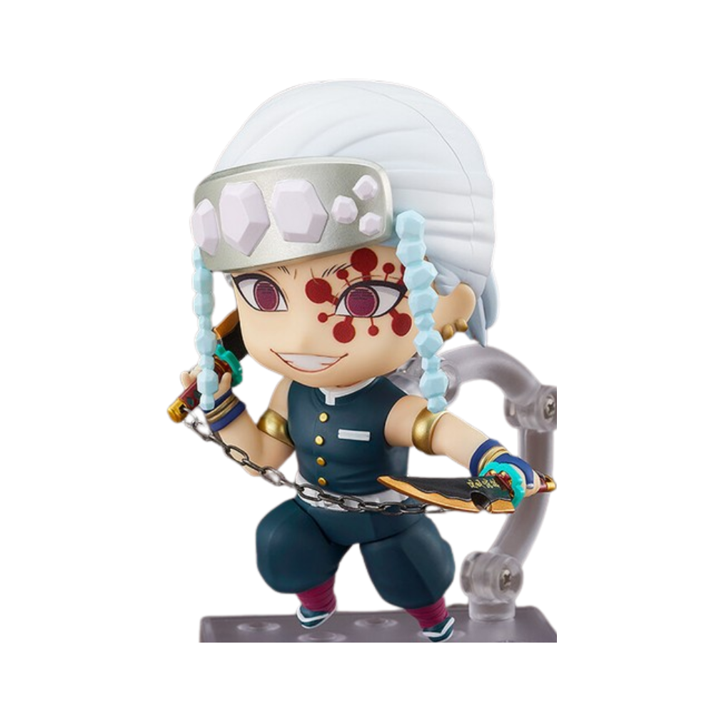 Demon Slayer: Kimetsu no Yaiba – Tengen Uzui Nendoroid Action Figure by Good Smile Company | Poseable Collectible Figure