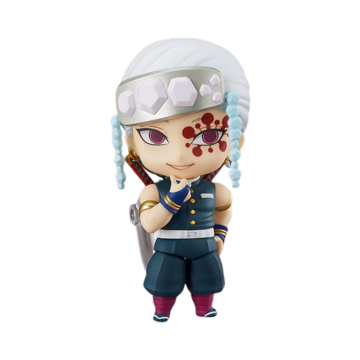 Demon Slayer: Kimetsu no Yaiba – Tengen Uzui Nendoroid Action Figure by Good Smile Company | Poseable Collectible Figure