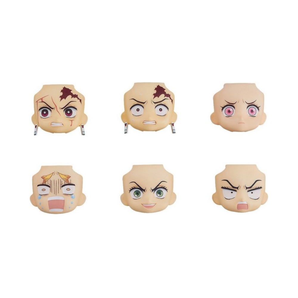 Demon Slayer: Kimetsu no Yaiba – Nendoroid More Face Swap 01 Accessories Set by Good Smile Company | Interchangeable Expressions Pack