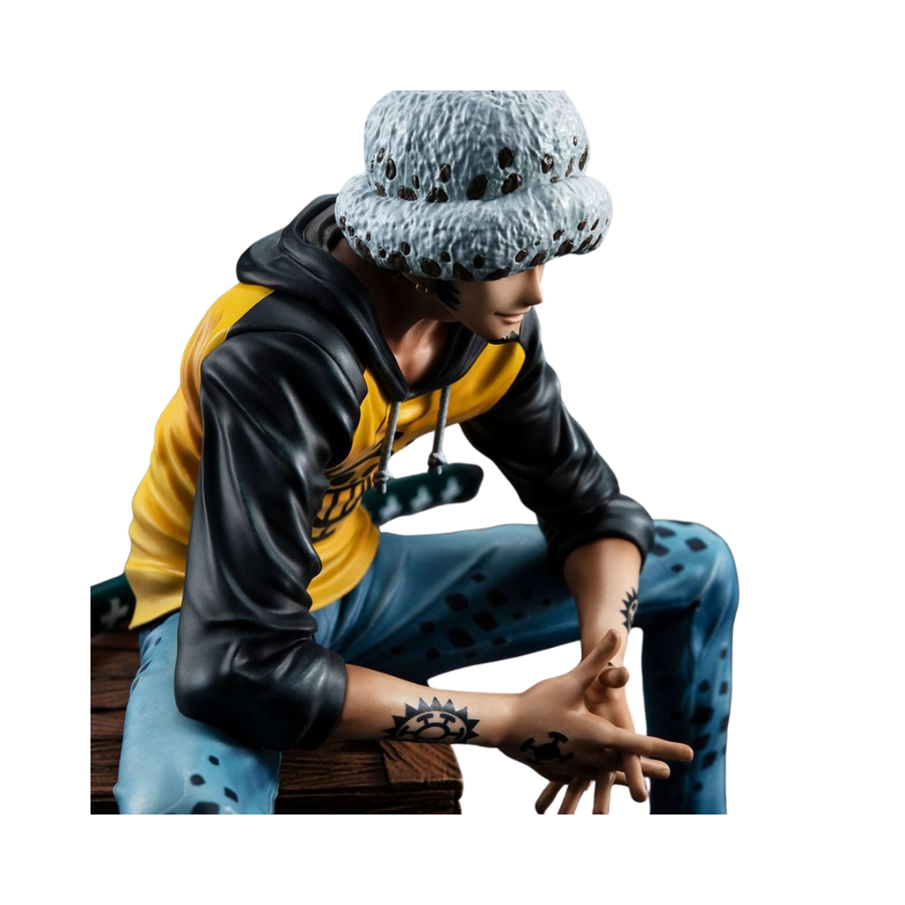 One Piece – Trafalgar Law “Playback Memories” Portrait of Pirates (P.O.P) Figure by MegaHouse | Premium 1/8 Scale Anime Collectible Statue