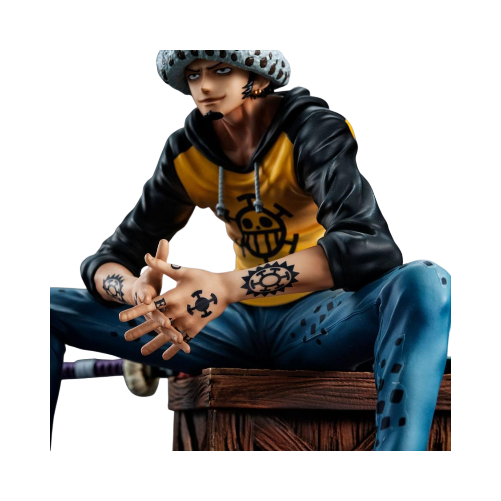 One Piece – Trafalgar Law “Playback Memories” Portrait of Pirates (P.O.P) Figure by MegaHouse | Premium 1/8 Scale Anime Collectible Statue