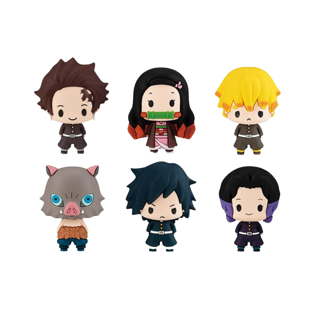 Demon Slayer: Kimetsu no Yaiba – Chokorin Mascot Series Vol. 1 Trading Figure Blind Box by MegaHouse | Mini Chibi Collectible (1 Random)