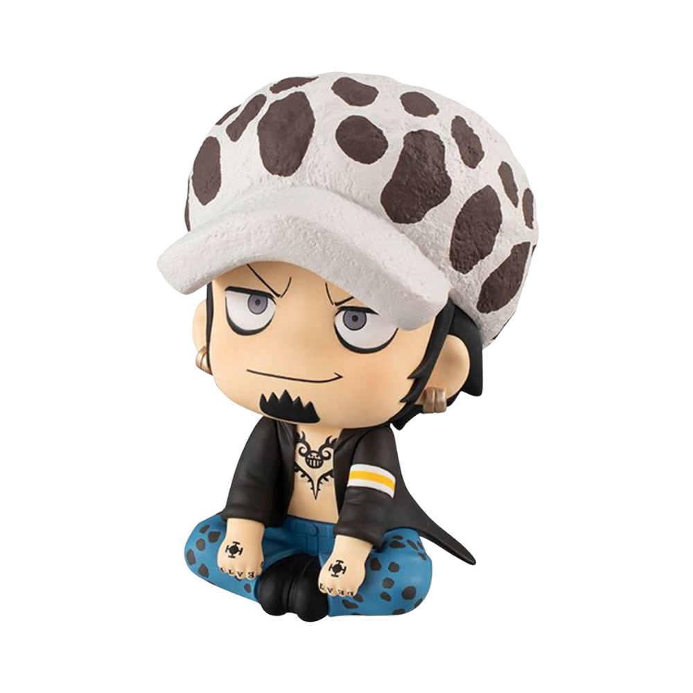 One Piece – Trafalgar Law Lookup Figure by MegaHouse | Cute Seated Chibi Anime Collectible Statue