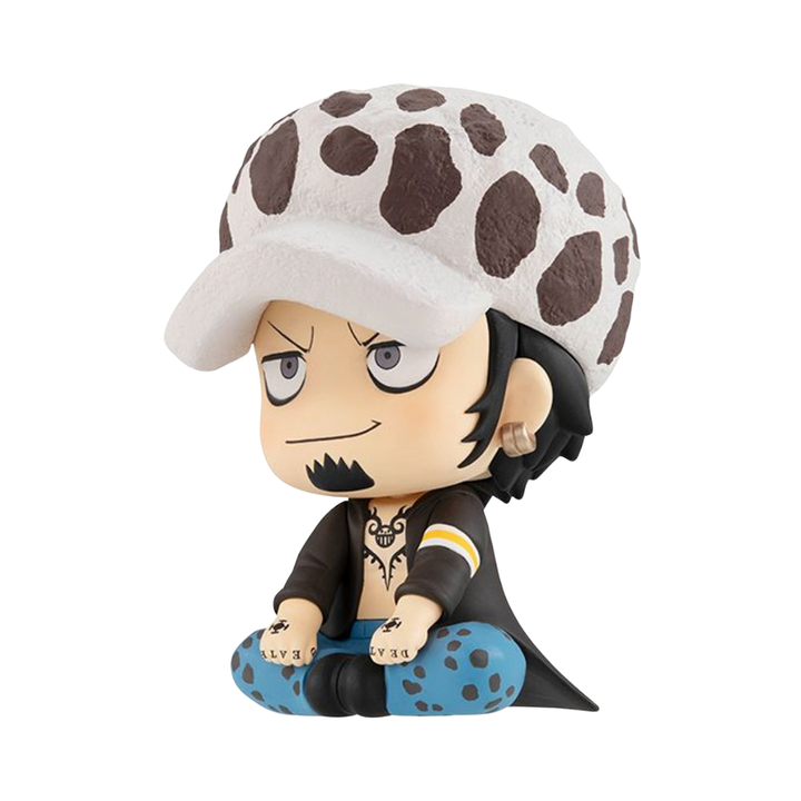 One Piece – Trafalgar Law Lookup Figure by MegaHouse | Cute Seated Chibi Anime Collectible Statue