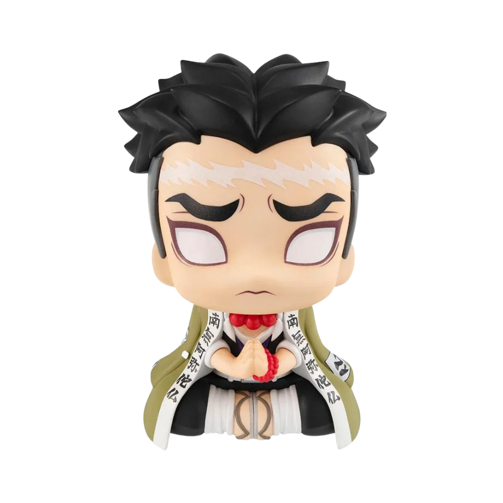 Demon Slayer: Kimetsu no Yaiba – Gyomei Himejima Lookup Figure by MegaHouse | Cute Seated Anime Collectible Statue