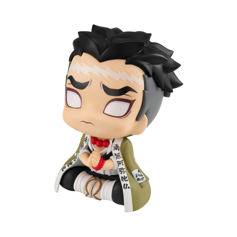 Demon Slayer: Kimetsu no Yaiba – Gyomei Himejima Lookup Figure by MegaHouse | Cute Seated Anime Collectible Statue