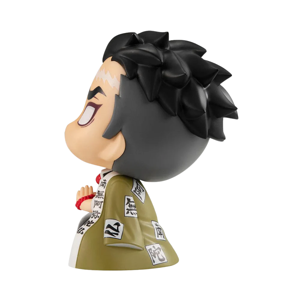 Demon Slayer: Kimetsu no Yaiba – Gyomei Himejima Lookup Figure by MegaHouse | Cute Seated Anime Collectible Statue