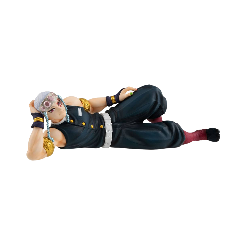 Demon Slayer: Kimetsu no Yaiba – Tengen Uzui Palm Size G.E.M. Series Figure by MegaHouse | Premium Collectible Anime Statue