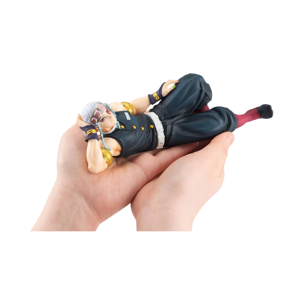 Demon Slayer: Kimetsu no Yaiba – Tengen Uzui Palm Size G.E.M. Series Figure by MegaHouse | Premium Collectible Anime Statue
