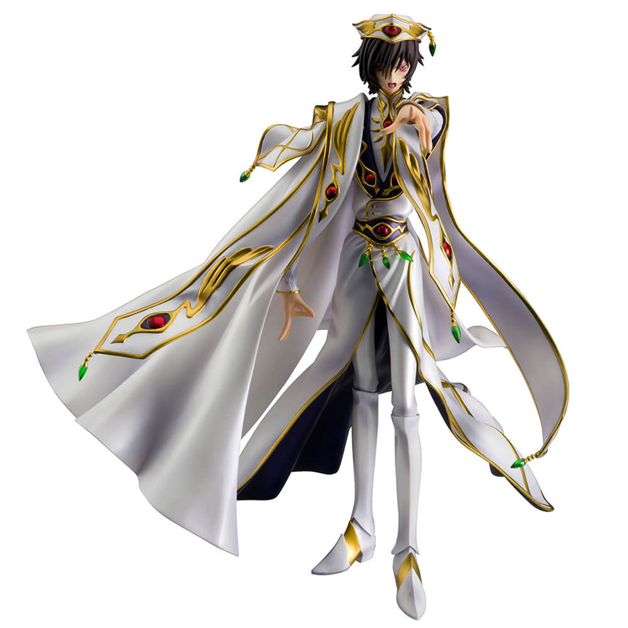 Code Geass Lelouch Of The Rebellion Lelouch Vi Britannia& C.C Precious G.E.M. Series Figure Set by Megahouse - Figures figuresforless figuresforless