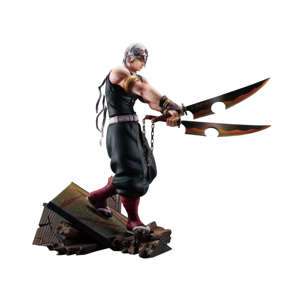 Demon Slayer: Kimetsu no Yaiba – Tengen Uzui G.E.M. Series Figure by MegaHouse | Premium Collectible Anime Statue
