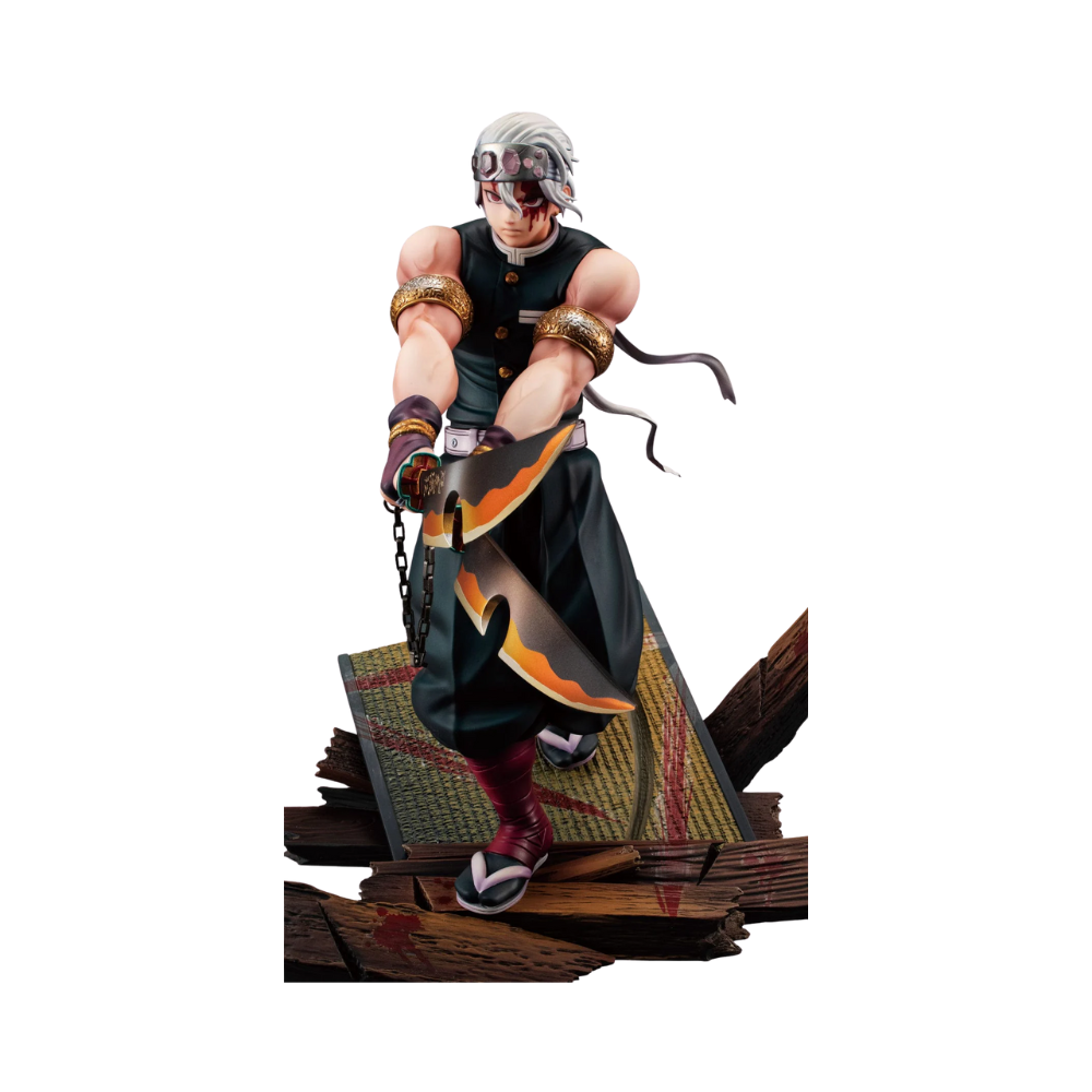 Demon Slayer: Kimetsu no Yaiba – Tengen Uzui G.E.M. Series Figure by MegaHouse | Premium Collectible Anime Statue