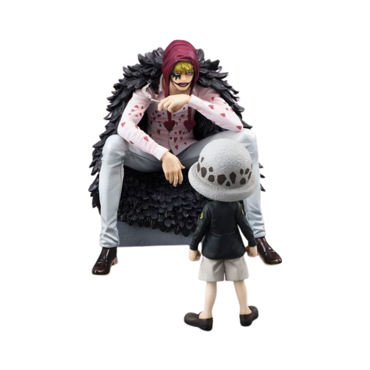 One Piece – Corazon & Trafalgar Law “Limited Edition” Portrait of Pirates (P.O.P) Figure by MegaHouse | Premium 1/8 Scale Collectible Statue