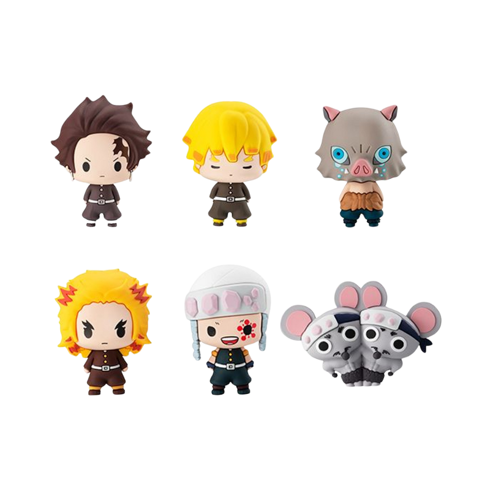 Demon Slayer: Kimetsu no Yaiba – Chokorin Mascot Mini Collectible Figures Vol. 4 by MegaHouse (1 Random) | Cute Chibi Anime Figurines