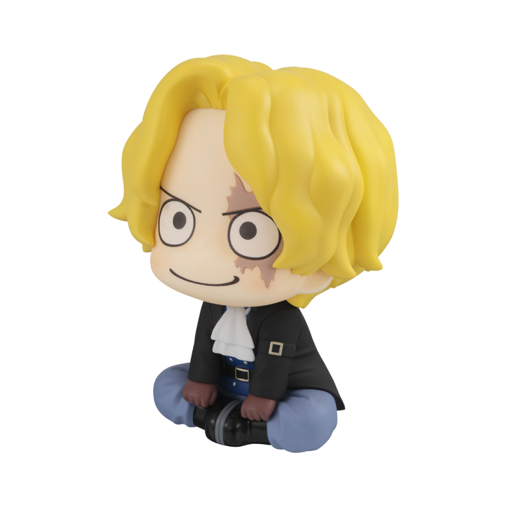 One Piece – Sabo Lookup Figure by MegaHouse | Cute Seated Chibi Anime Collectible Statue