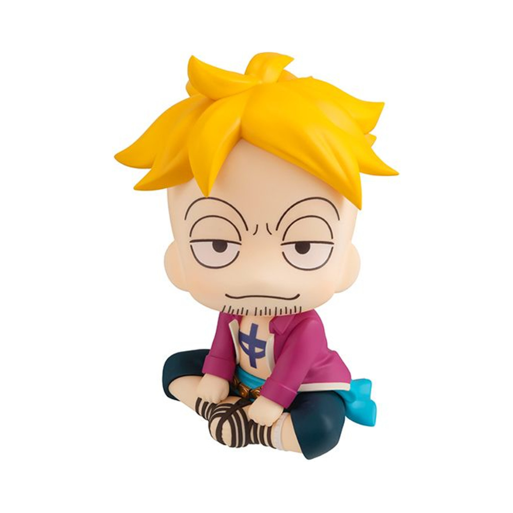 One Piece – Marco Lookup Figure by MegaHouse | Cute Seated Chibi Anime Collectible Statue