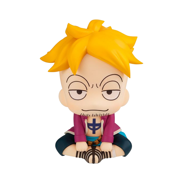 One Piece – Marco Lookup Figure by MegaHouse | Cute Seated Chibi Anime Collectible Statue
