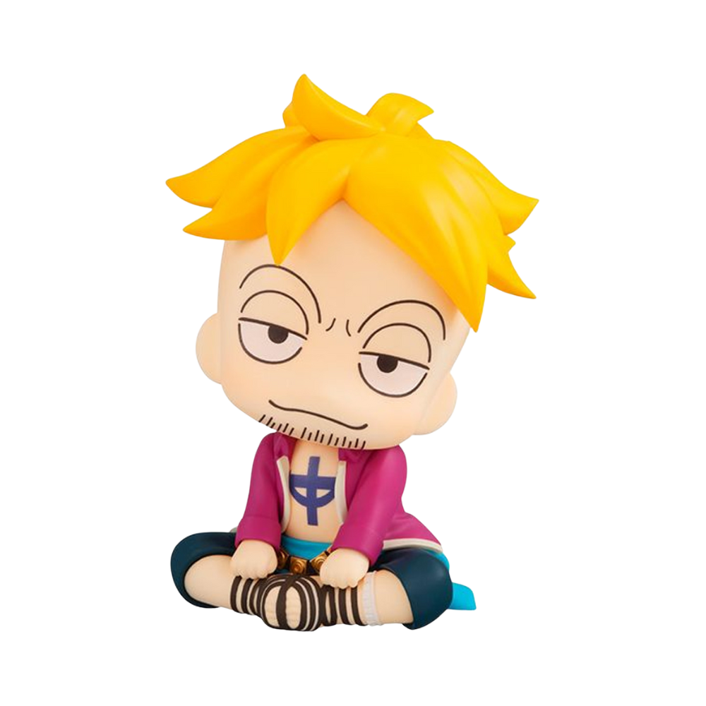 One Piece – Marco Lookup Figure by MegaHouse | Cute Seated Chibi Anime Collectible Statue