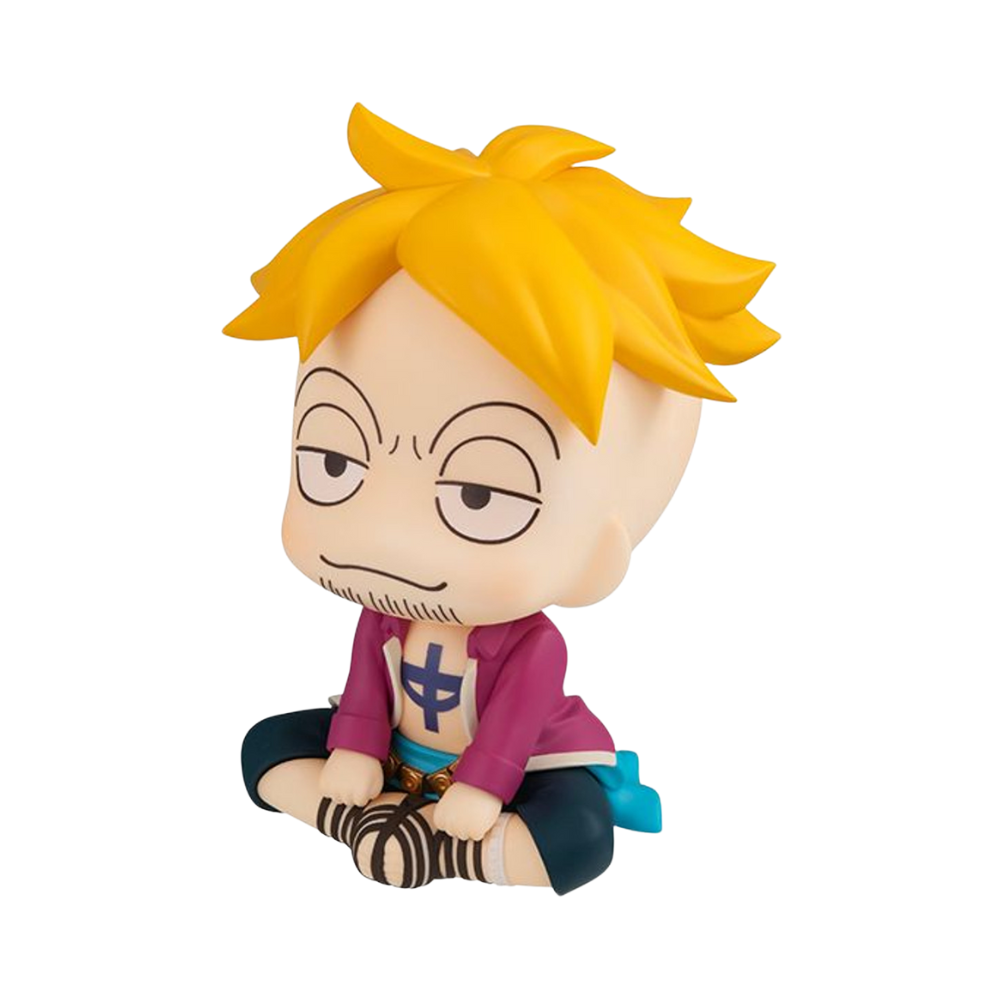 One Piece – Marco Lookup Figure by MegaHouse | Cute Seated Chibi Anime Collectible Statue