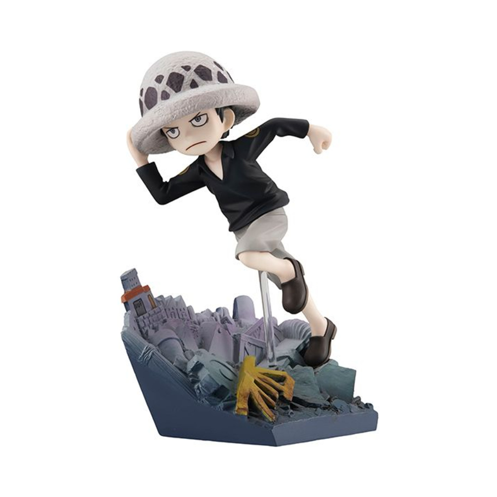 One Piece – Trafalgar Law RUN! RUN! RUN! G.E.M. Series Figure by MegaHouse | Childhood Version Anime Collectible Statue