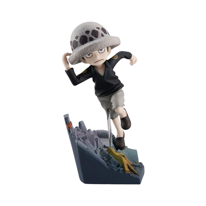 One Piece – Trafalgar Law RUN! RUN! RUN! G.E.M. Series Figure by MegaHouse | Childhood Version Anime Collectible Statue