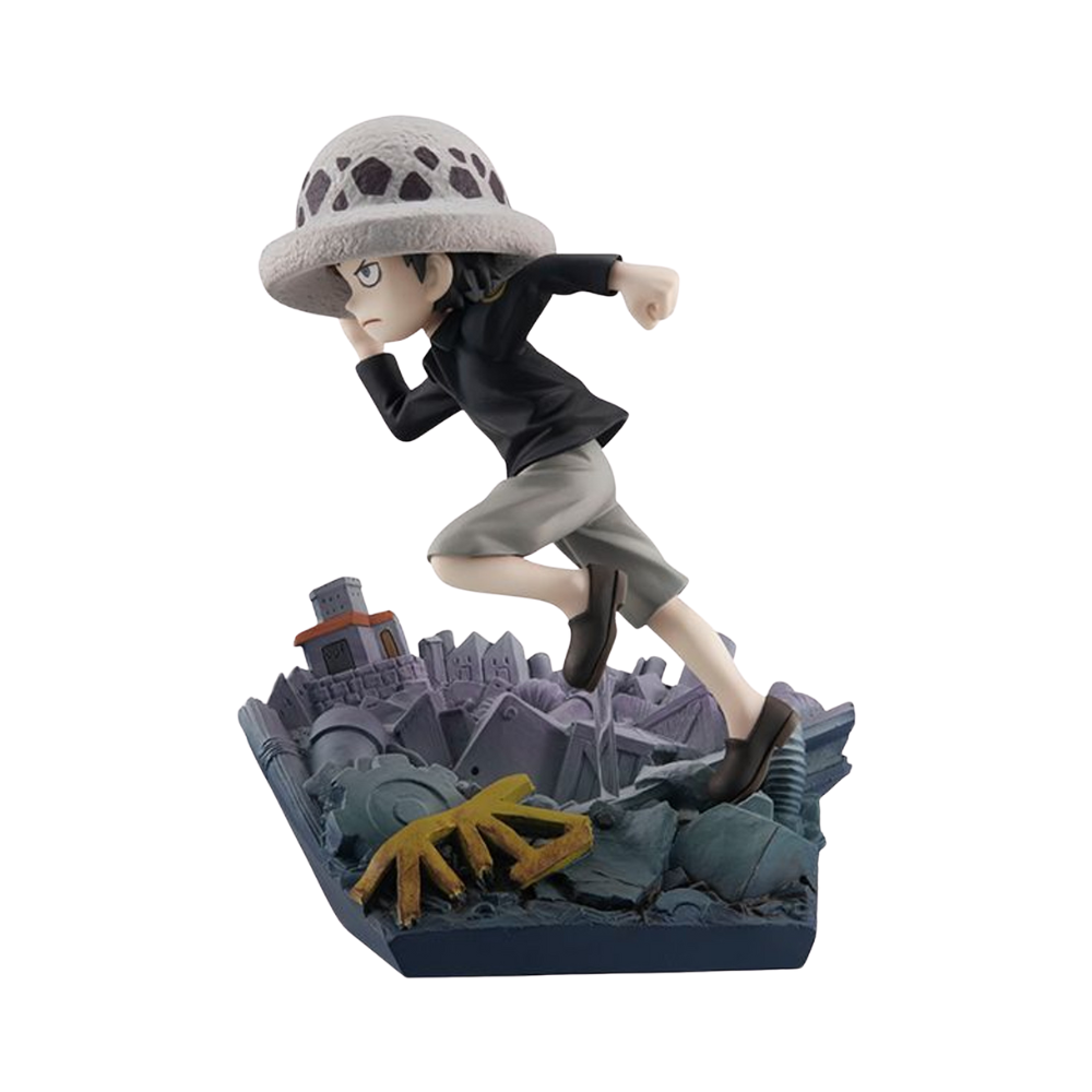 One Piece – Trafalgar Law RUN! RUN! RUN! G.E.M. Series Figure by MegaHouse | Childhood Version Anime Collectible Statue