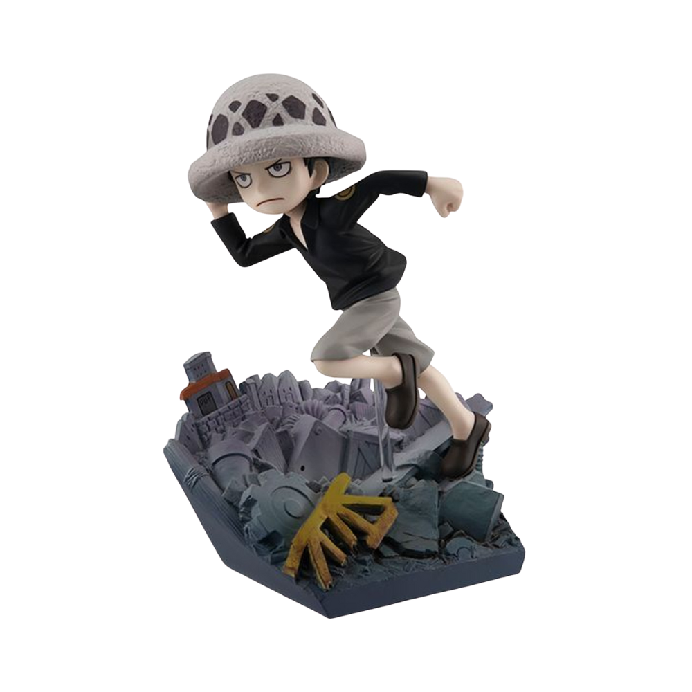 One Piece – Trafalgar Law RUN! RUN! RUN! G.E.M. Series Figure by MegaHouse | Childhood Version Anime Collectible Statue