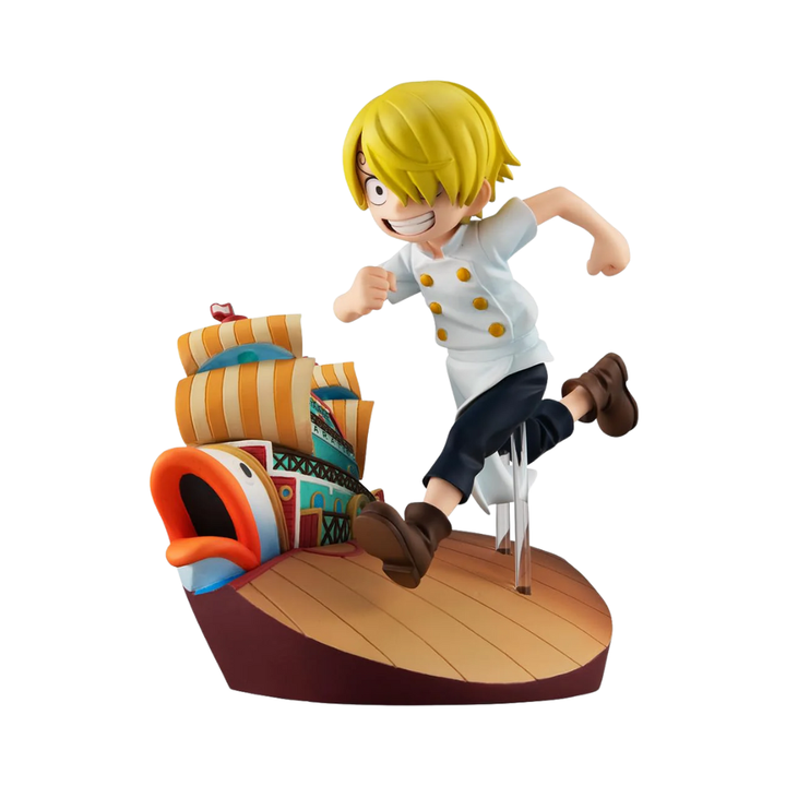 One Piece – Sanji RUN! RUN! RUN! G.E.M. Series Figure by MegaHouse | Premium Anime Collectible Statue