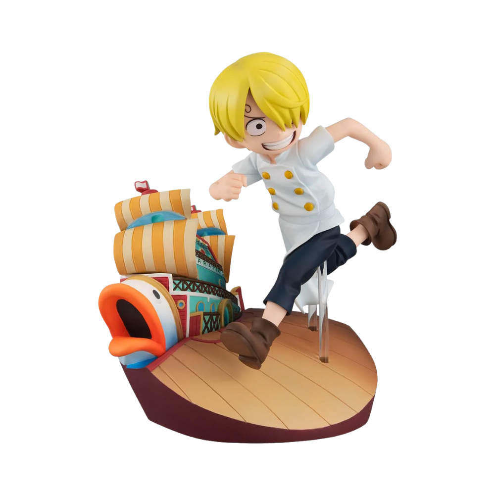One Piece – Sanji RUN! RUN! RUN! G.E.M. Series Figure by MegaHouse | Premium Anime Collectible Statue