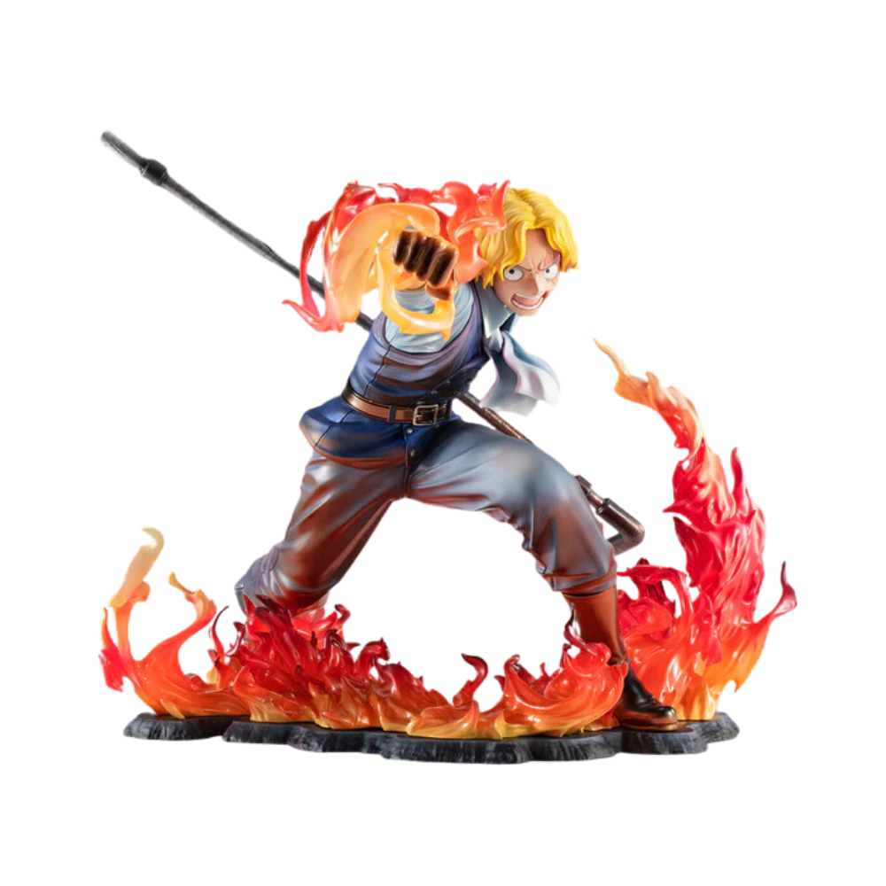 One Piece – Sabo “Fire Fist Inheritance” Portrait of Pirates (P.O.P) Figure by MegaHouse | Premium 1/8 Scale Anime Collectible Statue