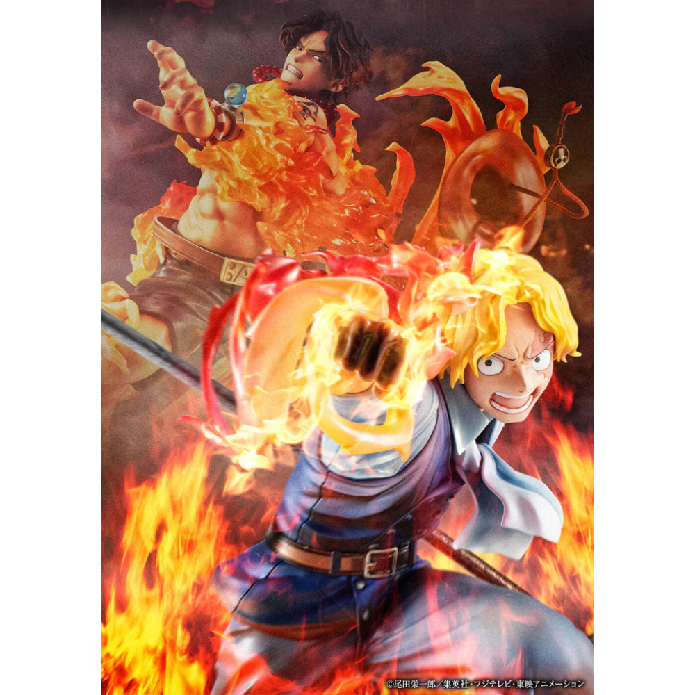 One Piece – Sabo “Fire Fist Inheritance” Portrait of Pirates (P.O.P) Figure by MegaHouse | Premium 1/8 Scale Anime Collectible Statue