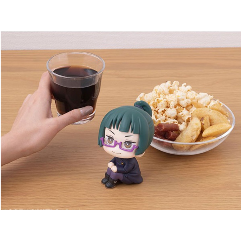 Jujutsu Kaisen – Maki Zenin Lookup Figure by MegaHouse | Cute Seated Anime Collectible Statue