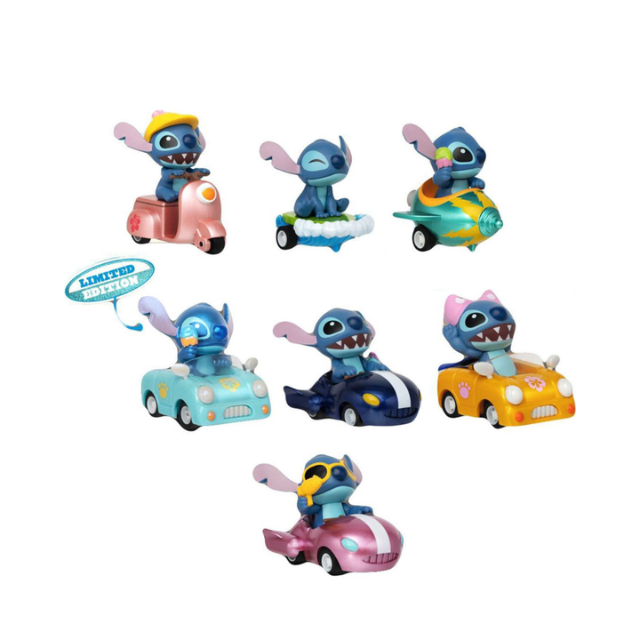 Disney PBC-013SP Stitch Series Pull Back Car Special Version Blind Pull Back Car Series By Beast Kingdom