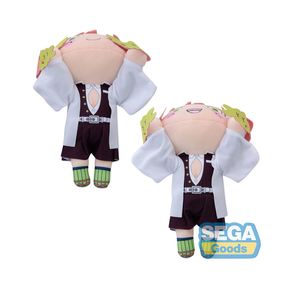 Demon Slayer: Kimetsu no Yaiba – NESOBERI (Lay-Down) SP Plus PM Perching Plush by SEGA | Cute Anime Collectible Plush Toy
