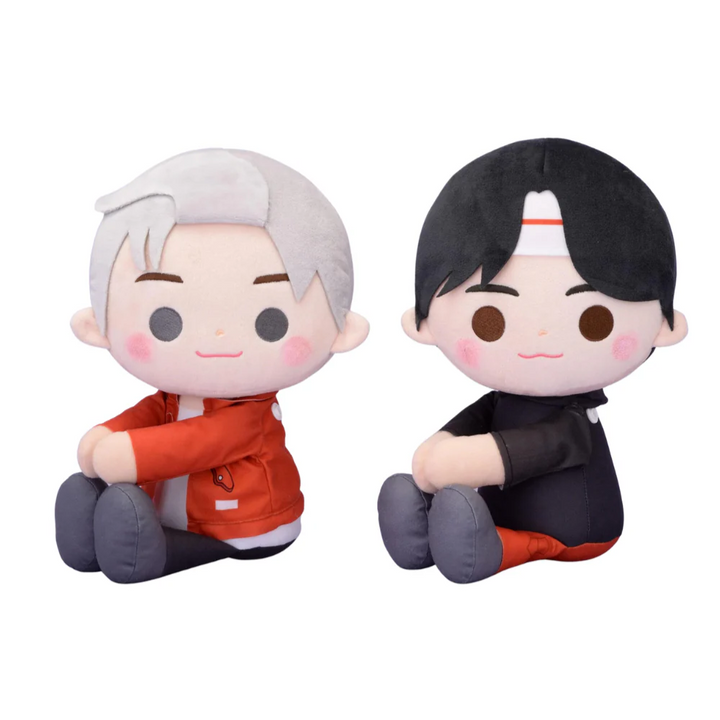 TinyTAN SP Sit-Down Plush ~New Style Guide~ "RM & Jin" - Plush figuresforless figuresforless