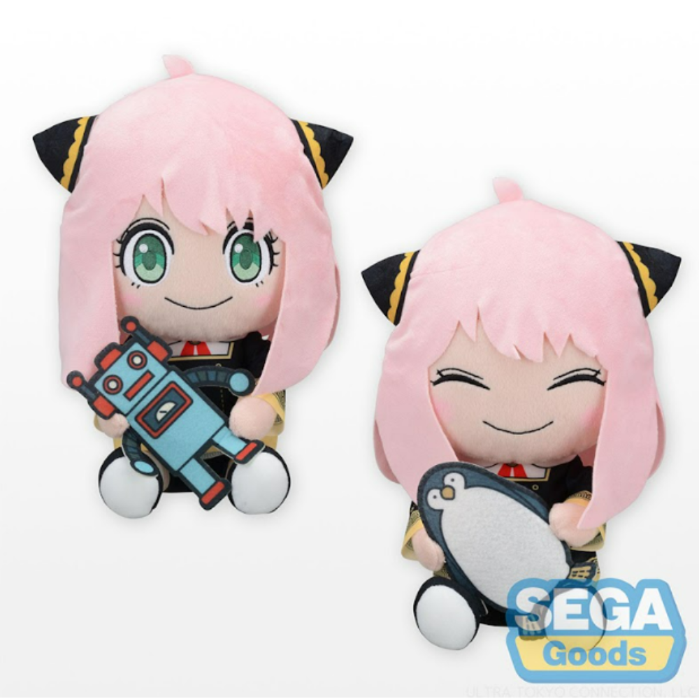 Spy X Family Anya Forger 12" SP Plush by Sega - Plush figuresforless figuresforless