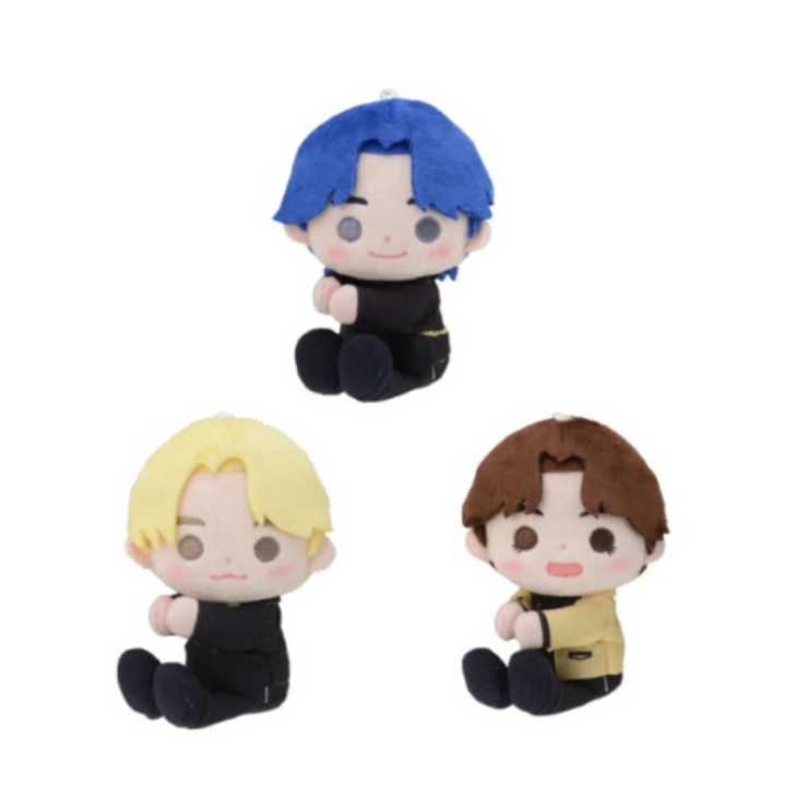 BTS Tinytan Butter Jimin / V / Jung Kook Attaching Mini Plush by Sega (1 Random) - Plush figuresforless figuresforless