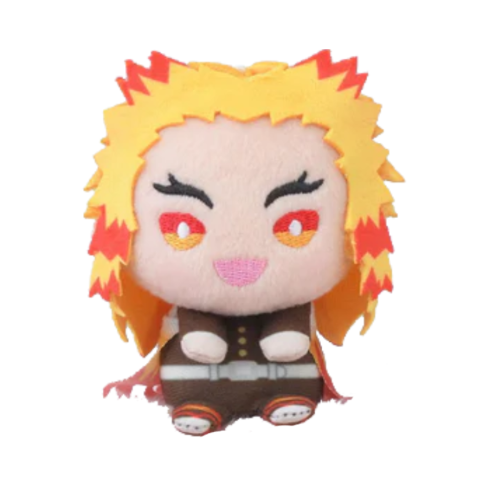 Demon Slayer: Kimetsu no Yaiba – 3.5" Mascot Plush Vol. 4 by SEGA (1 Random) | Mini Chibi Anime Collectible Plush Toy