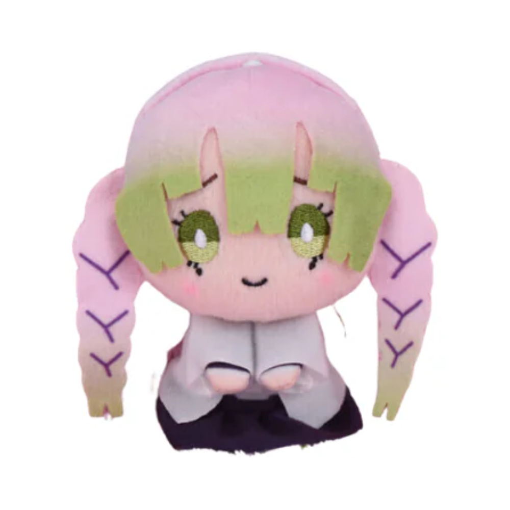 Demon Slayer: Kimetsu no Yaiba – MP Mascot Vol. 5 Plush by SEGA (Mitsuri Kanroji / Tengen Uzui / Muichiro Tokito) | Mini Chibi Anime Collectible Plush (1 Random)