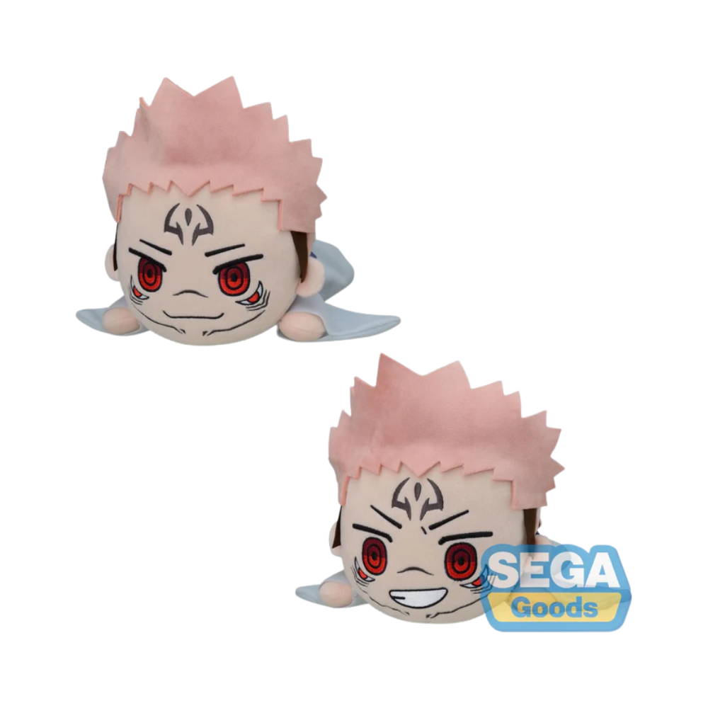 Jujutsu Kaisen – Sukuna NESOBERI (Lay-Down) SP Plush by SEGA | Cute Anime Collectible Plush Toy